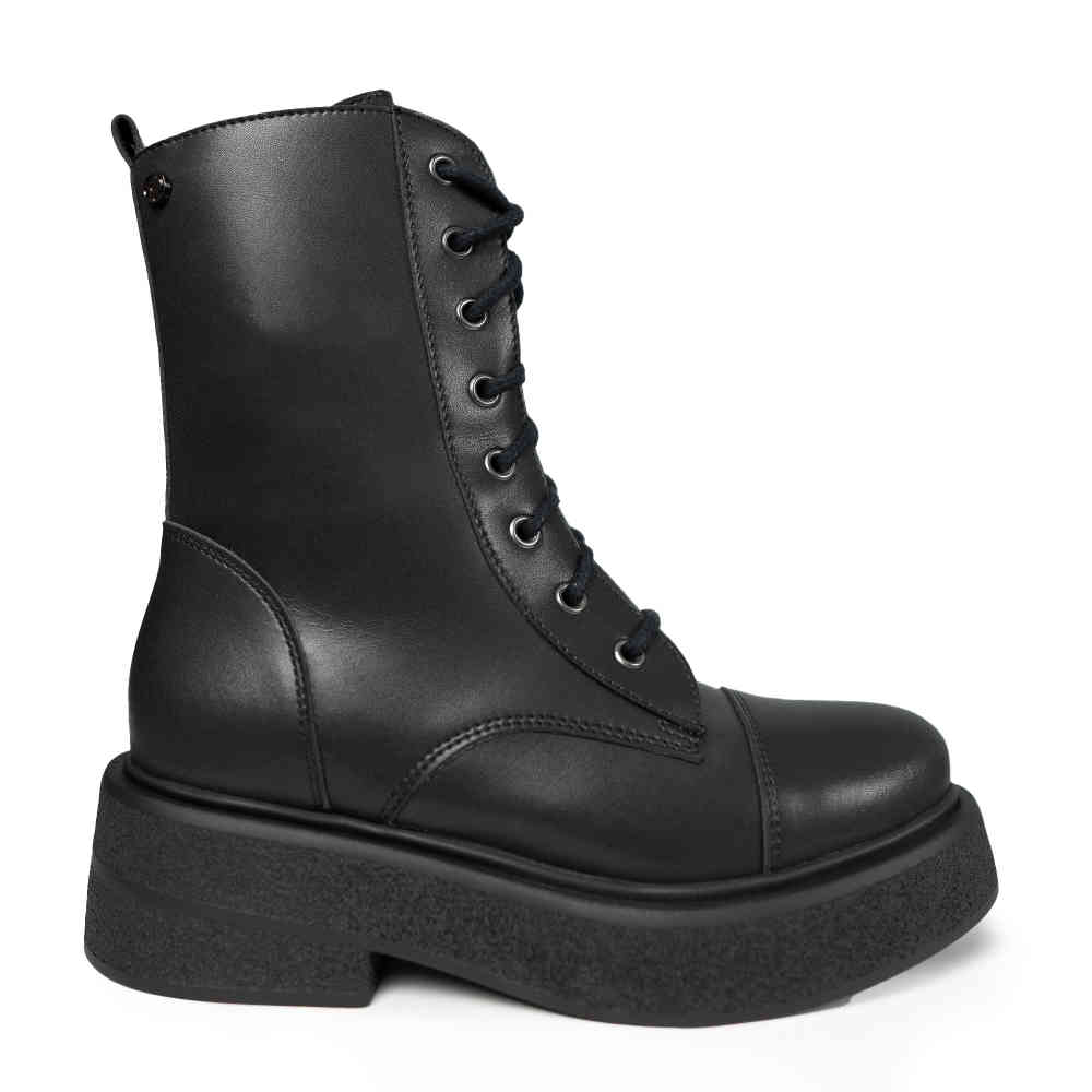 Altercore - Levant Vegan Bottes de plate-forme - Noir